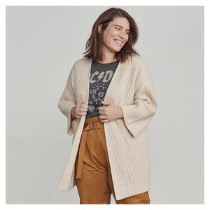 NWT Elizabeth and James Open Ribbed Long Cardigan